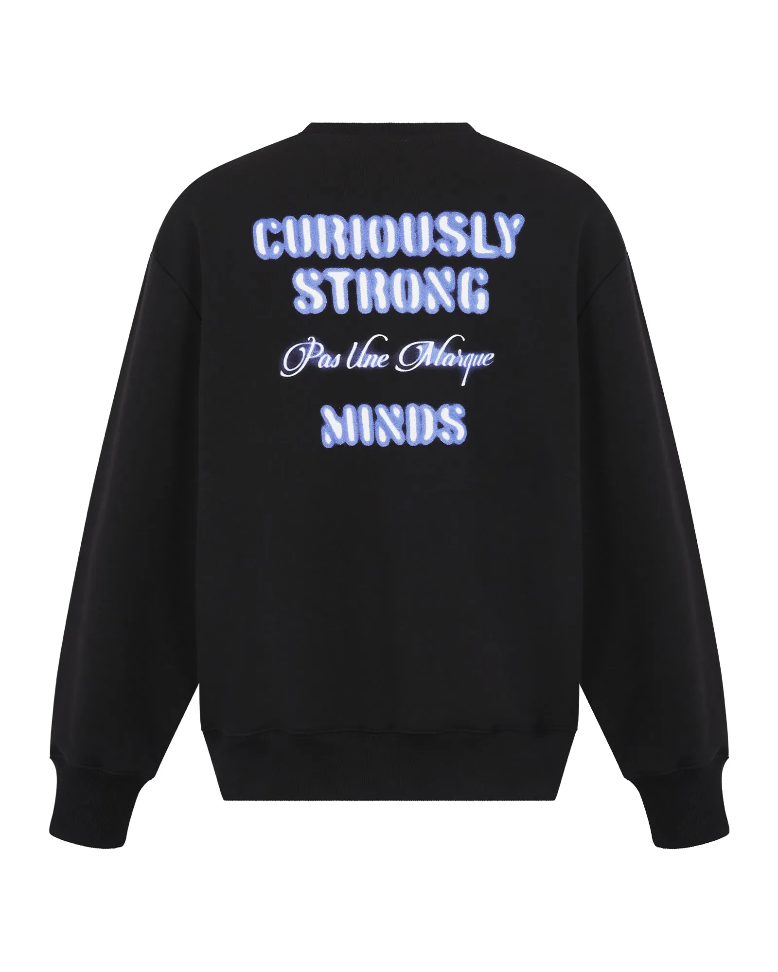 Curiously Strong Minds Sweatshirt Black sold by Pas Une Marque product image thumbnail 2