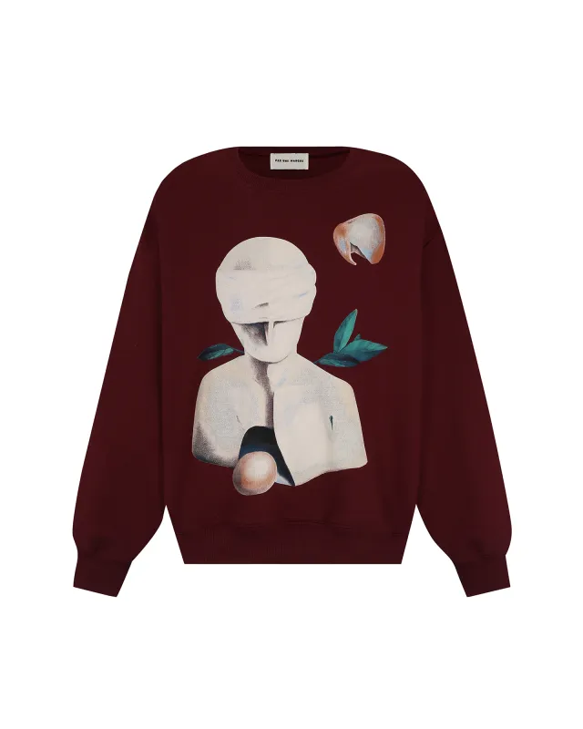 Al Alba Sweatshirt (Aggie Maroon) sold by Pas Une Marque