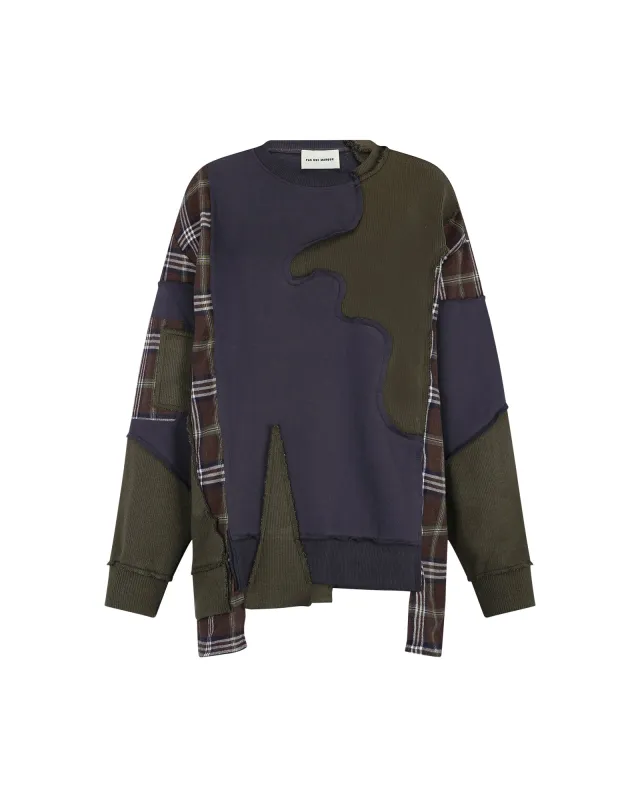 Distressed Sweatshirt sold by Pas Une Marque