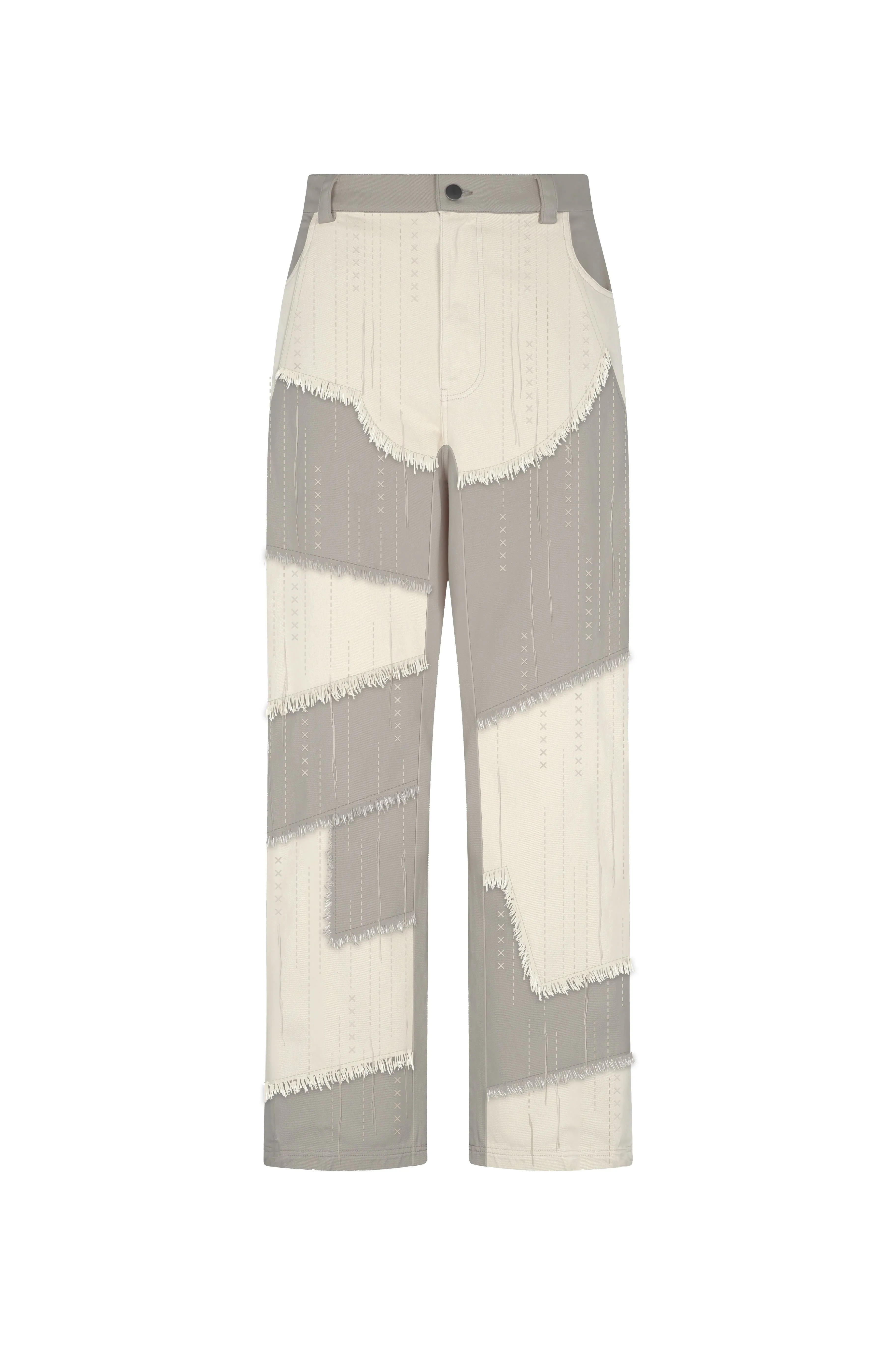 Embroidery of Disruption Denim (Multi) sold by Pas Une Marque