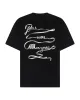 Ribbon Tee Shirt (Black) sold by Pas Une Marque