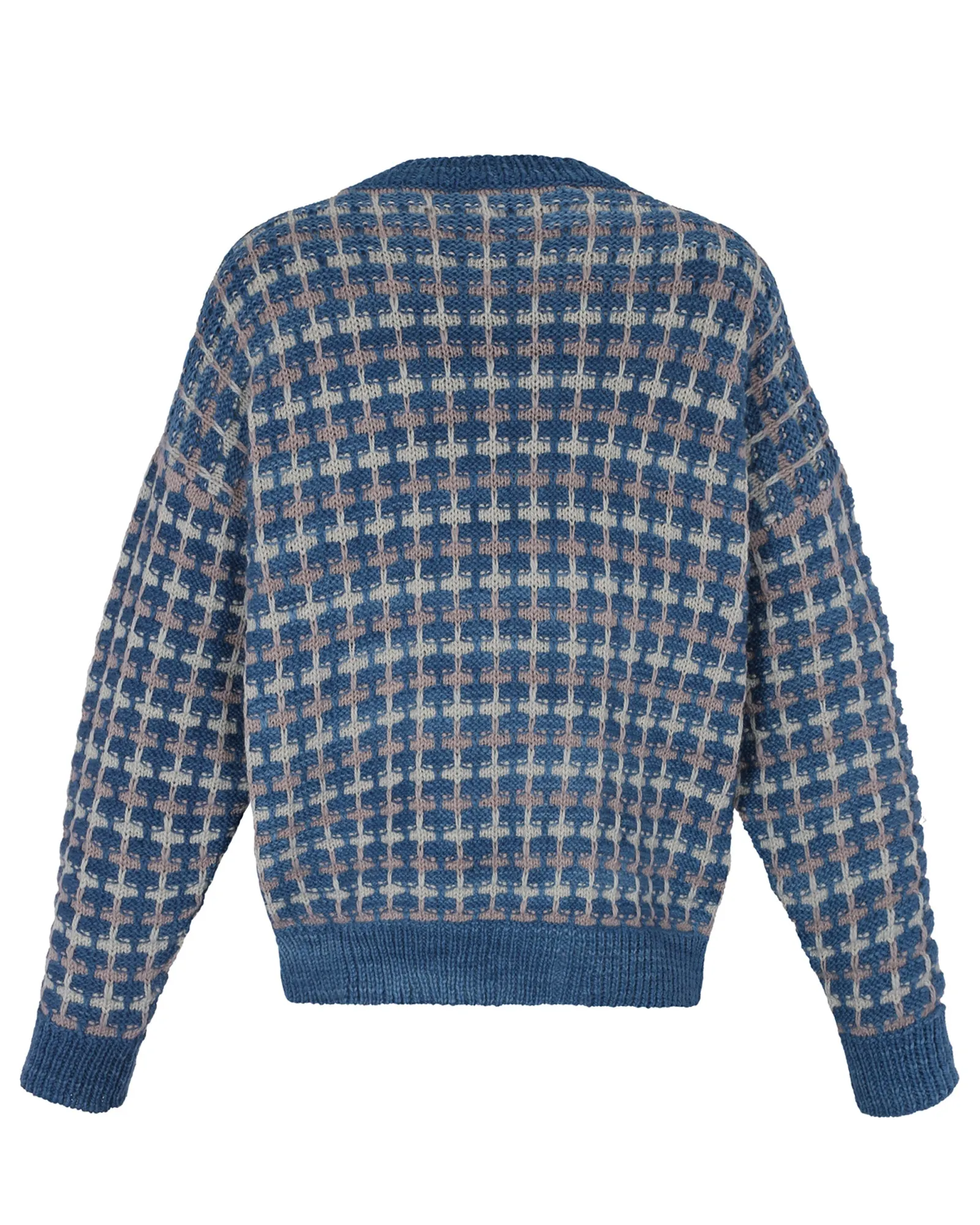 Tuck and Pull Sweatshirt (Blue) sold by Pas Une Marque product image thumbnail 2