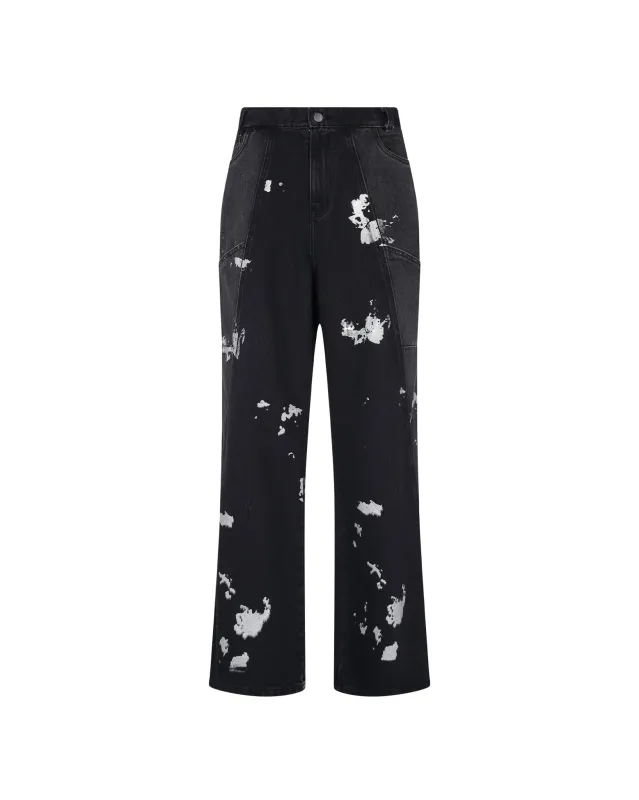Foiled Trousers (Black) sold by Pas Une Marque
