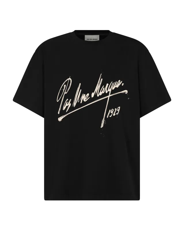 Autograph Tee Shirt (Black) sold by Pas Une Marque