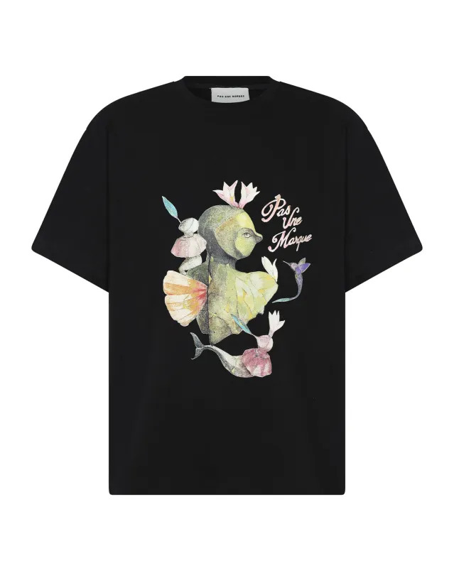 Lady PAS Tee Shirt (Black) sold by Pas Une Marque