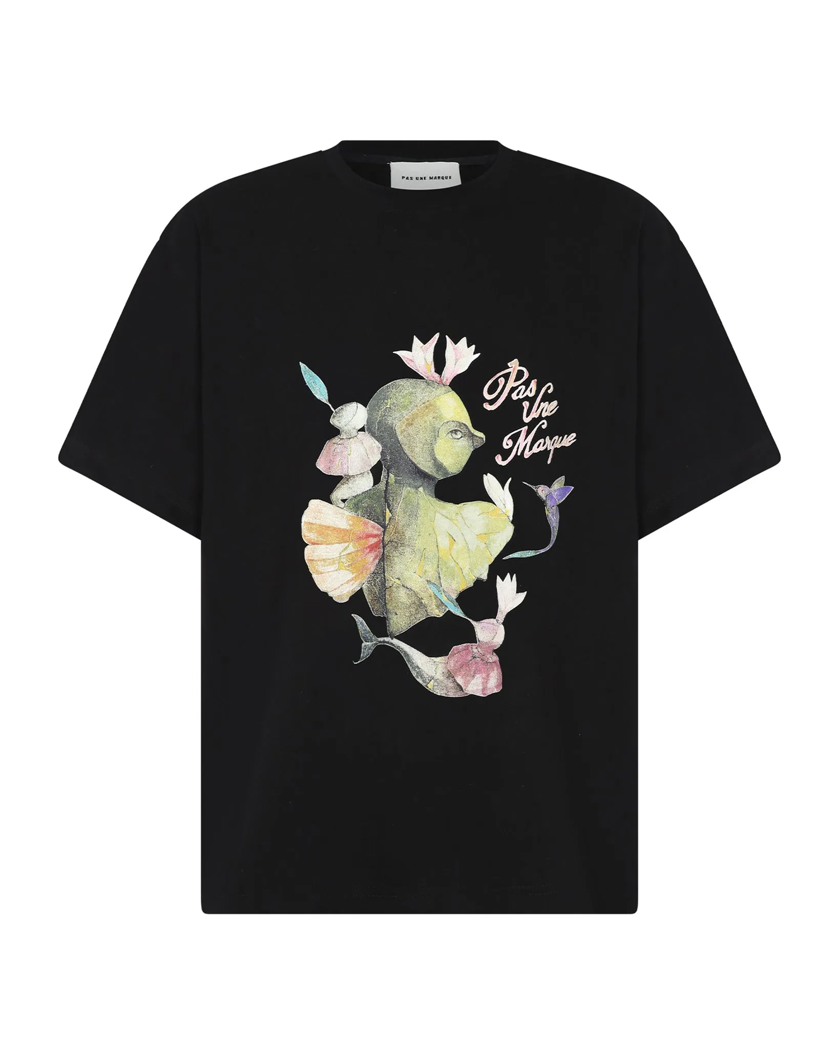 Lady PAS Tee Shirt (Black) sold by Pas Une Marque