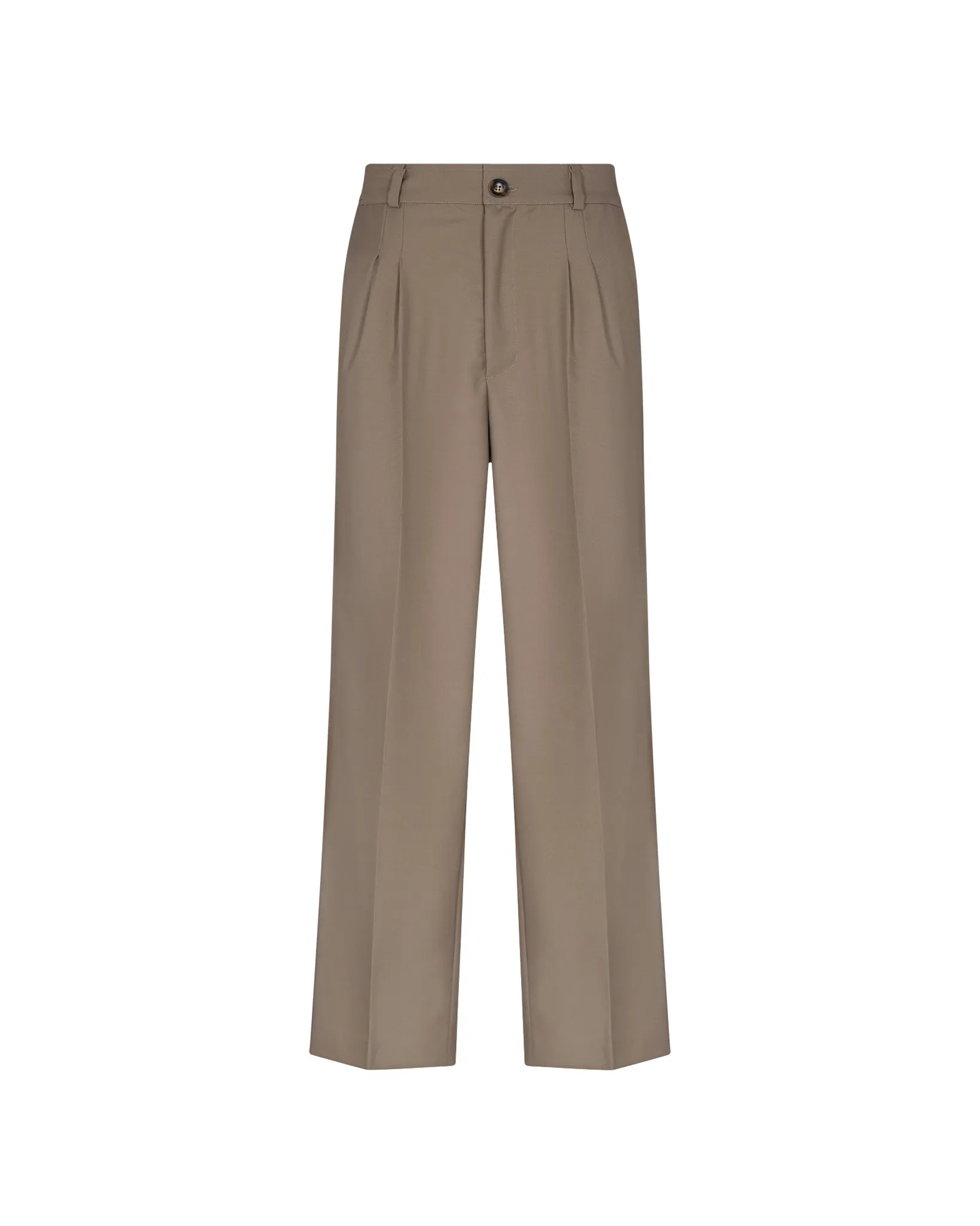 Tailored Trousers (Beige) sold by Pas Une Marque