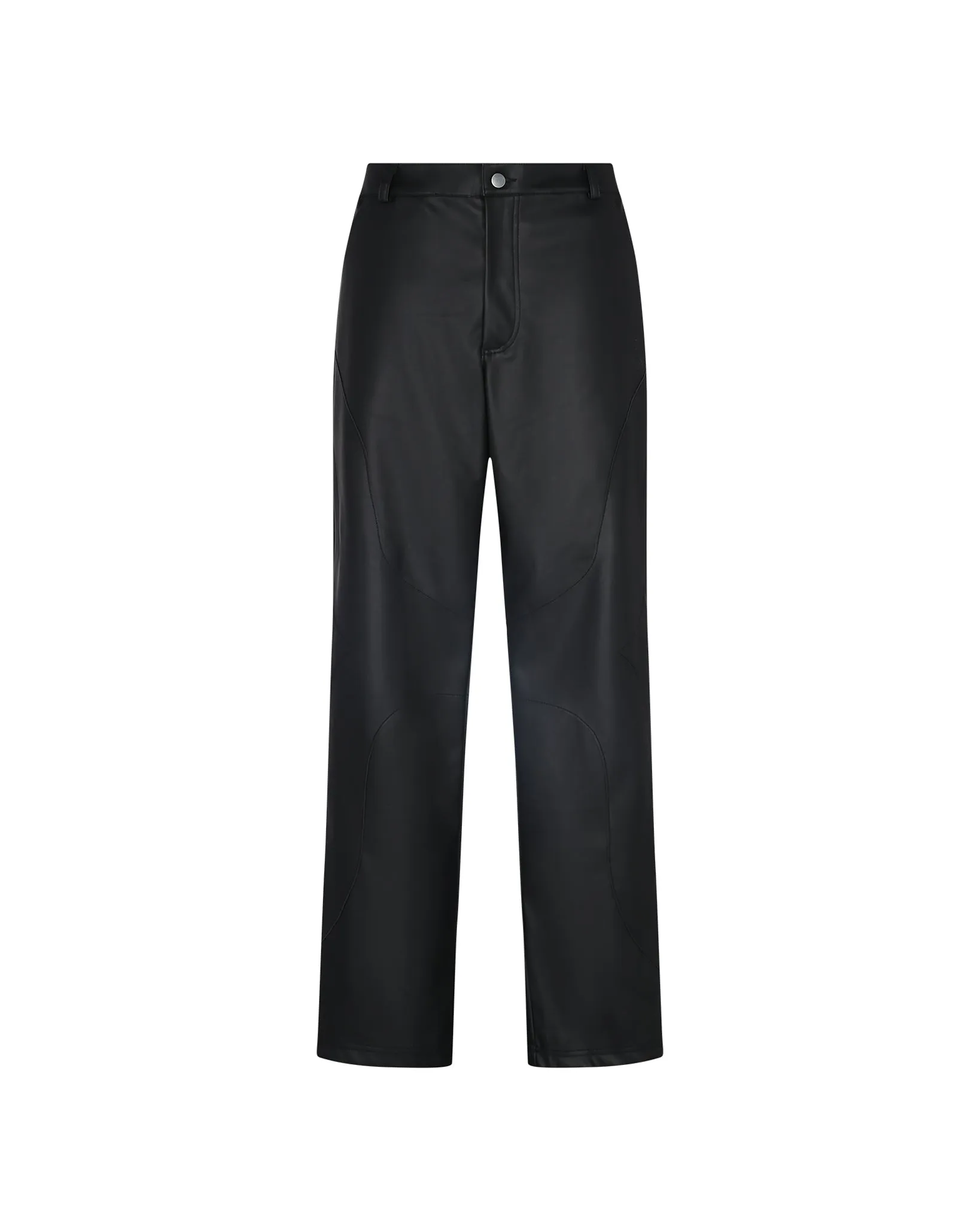 Leather Trousers (Black) sold by Pas Une Marque