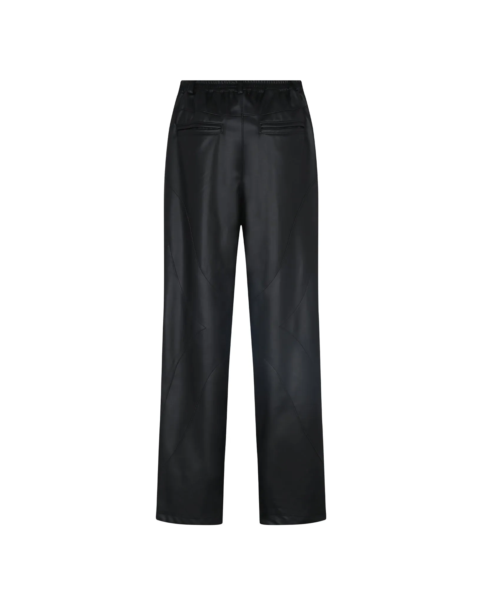 Leather Trousers (Black) sold by Pas Une Marque product image thumbnail 2