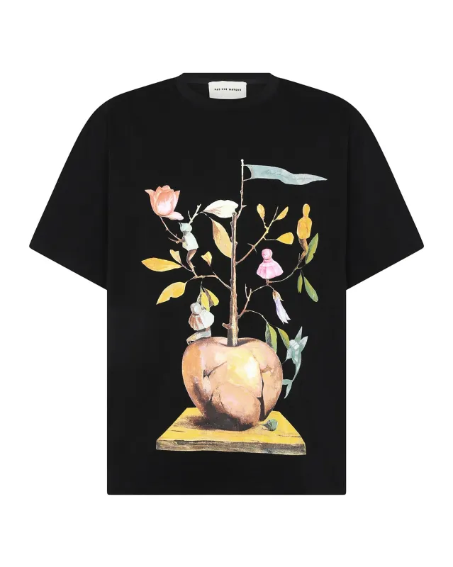 Apple Lenin Tee (Black) made by Pas Une Marque