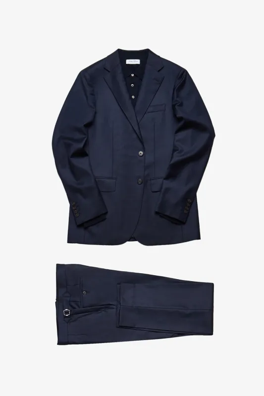 Stokes Super 130's navy pinpoint sold by Anthony Squires