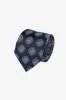 Tie - Silk blue wide floral sold by Anthony Squires