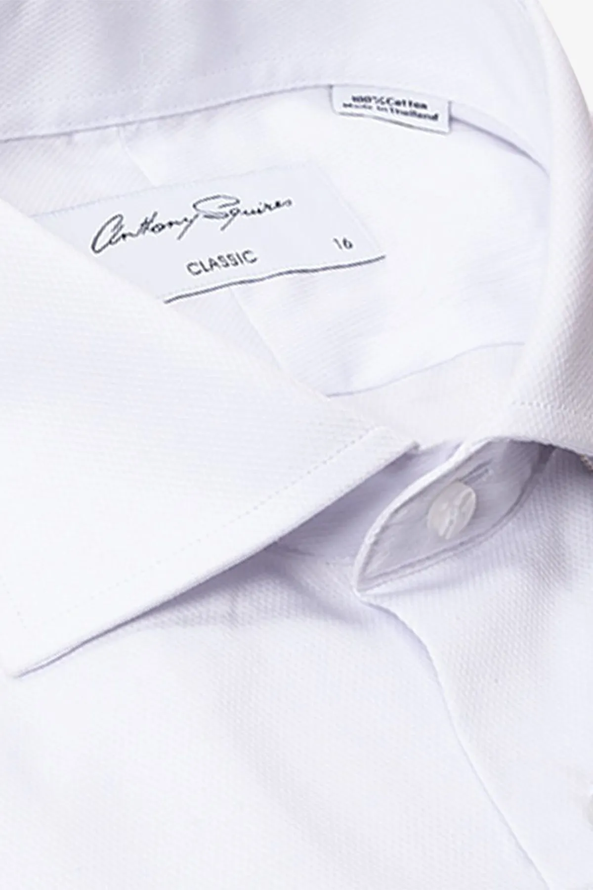 Keaton - White Shirt sold by Anthony Squires product image thumbnail 2