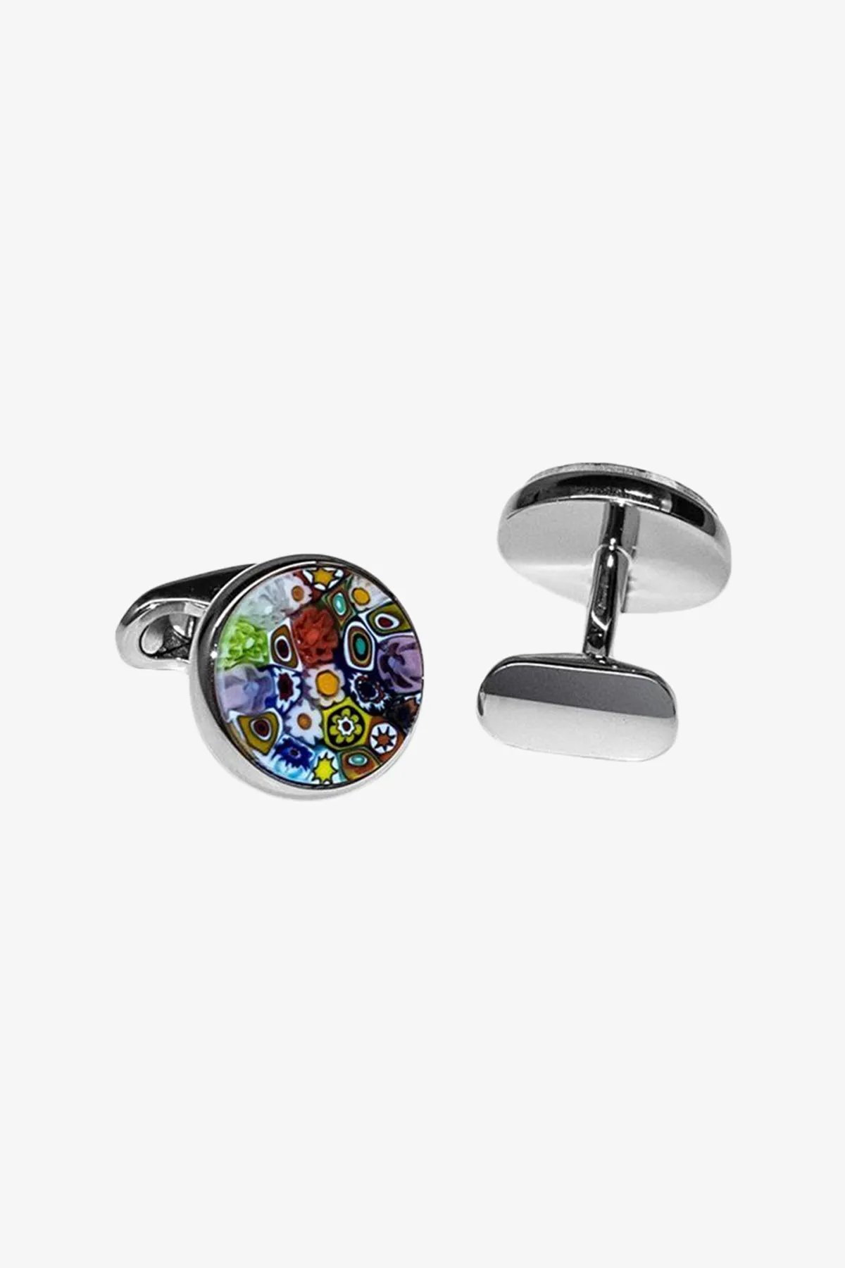 Cufflinks - Multicolour Murano Glass sold by Anthony Squires