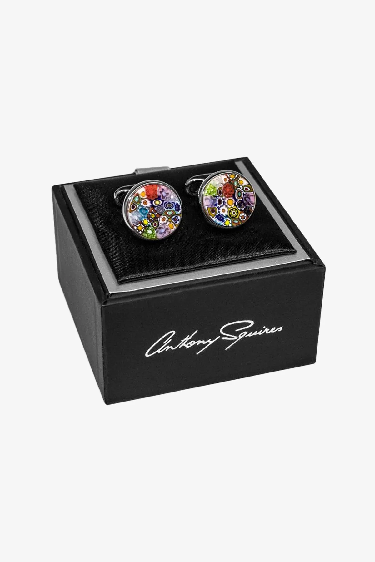 Cufflinks - Multicolour Murano Glass sold by Anthony Squires product image thumbnail 3