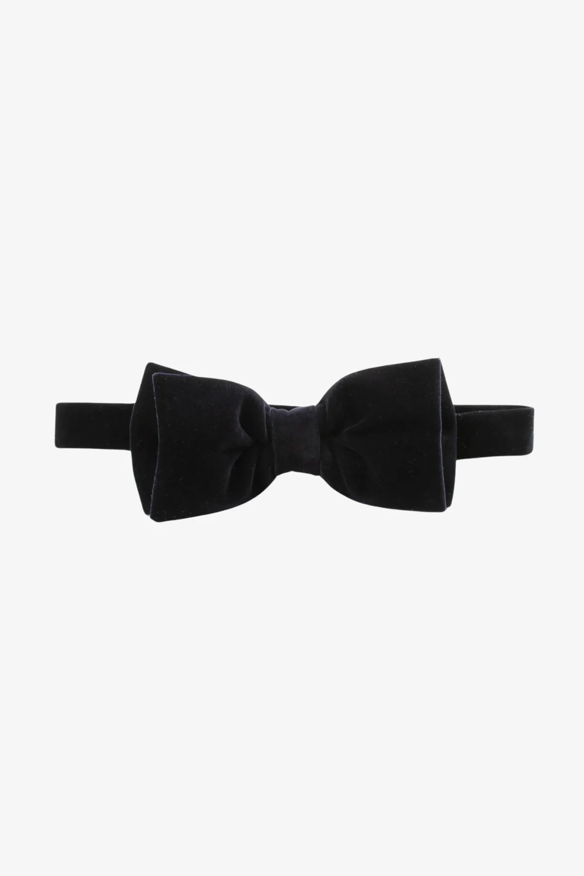 Bow Tie - Navy Velvet sold by Anthony Squires