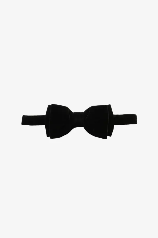 Bow Tie - Black Velvet sold by Anthony Squires