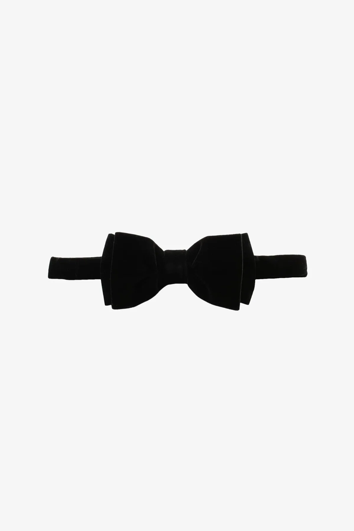 Bow Tie - Black Velvet sold by Anthony Squires