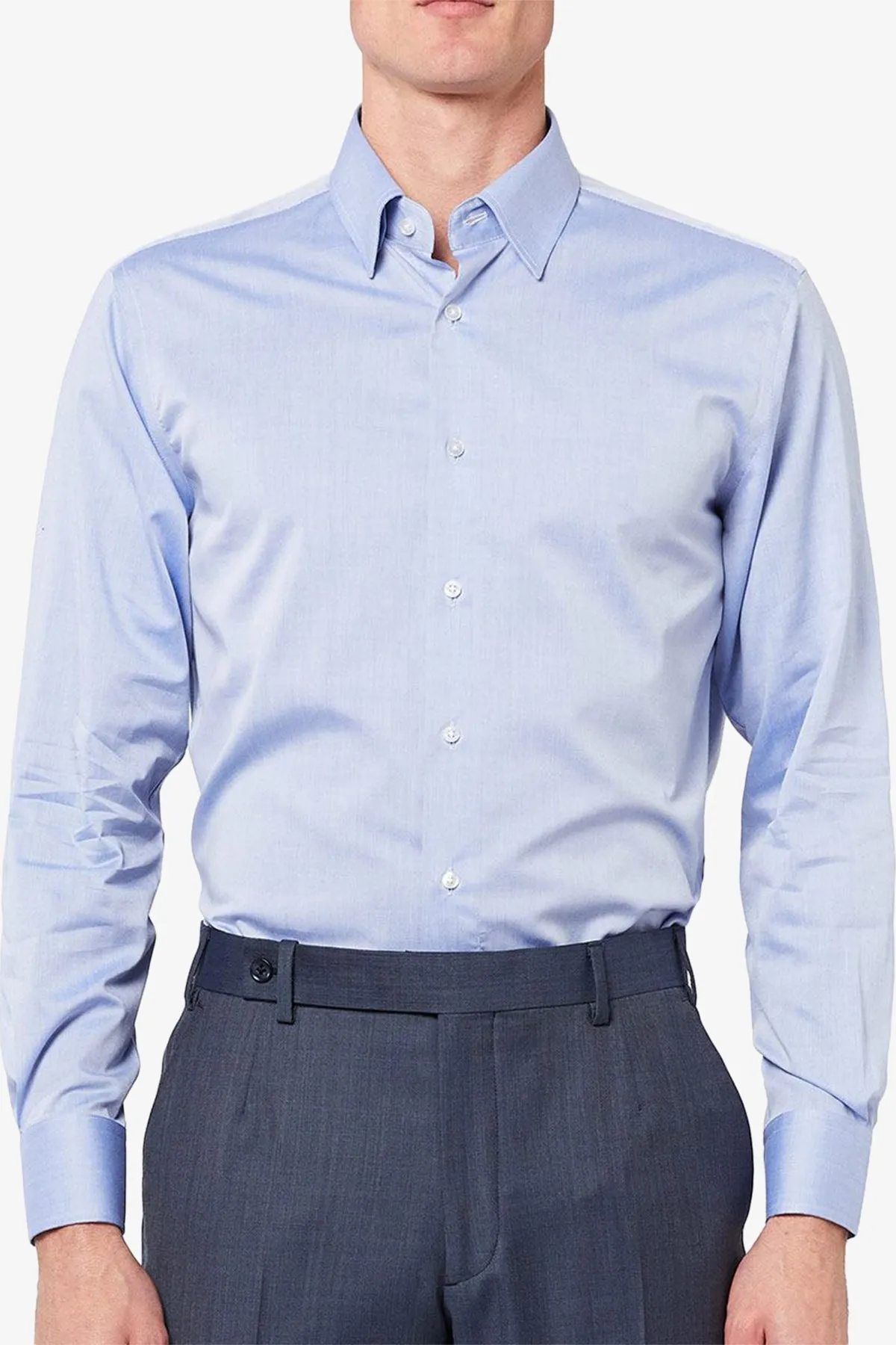 Gus - Blue Business shirt sold by Anthony Squires product image thumbnail 3