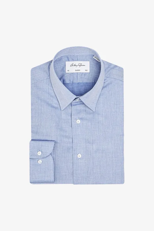 Gus - Blue Business shirt sold by Anthony Squires