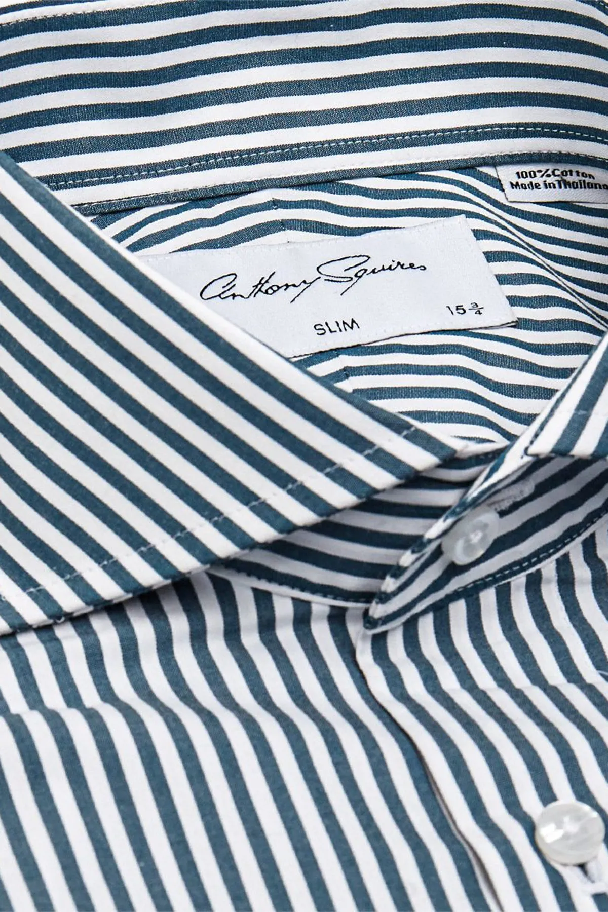 Alton - Green Business shirt sold by Anthony Squires product image thumbnail 2