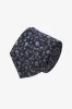 Tie - Silk pattern mid blue sold by Anthony Squires