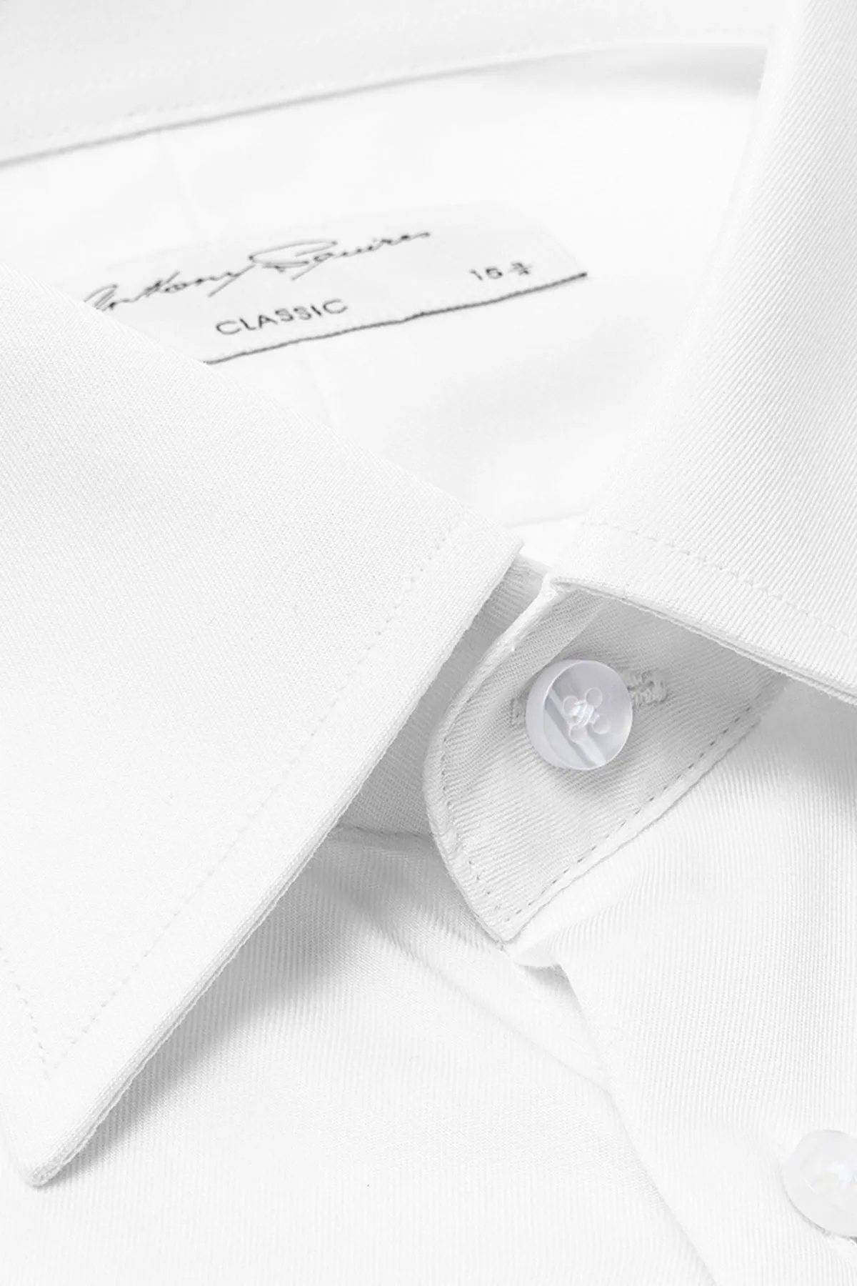 Gus - White Business shirt sold by Anthony Squires product image thumbnail 2