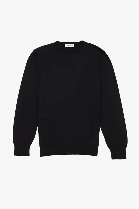 Oscar - Black Crewneck Knit sold by Anthony Squires