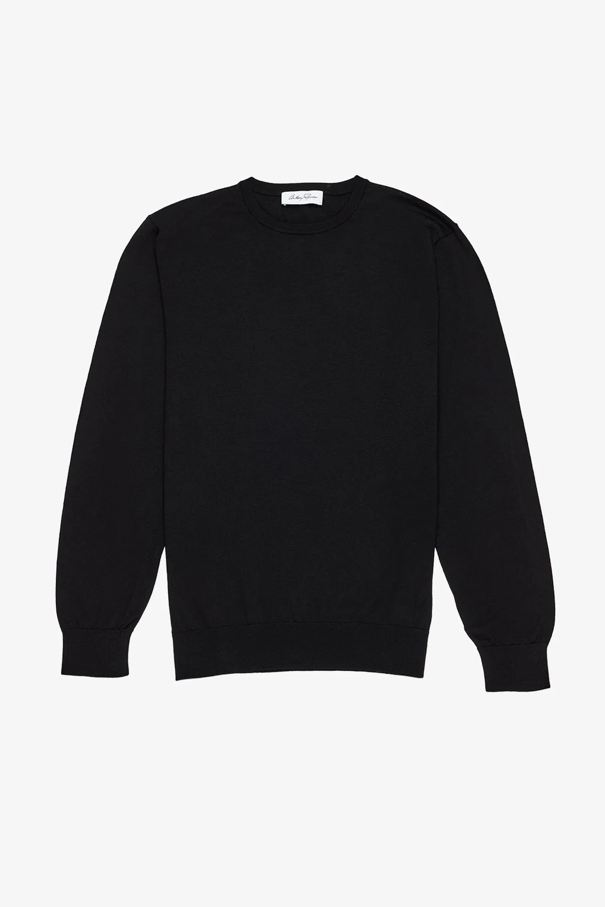 Oscar - Black Crewneck Knit sold by Anthony Squires