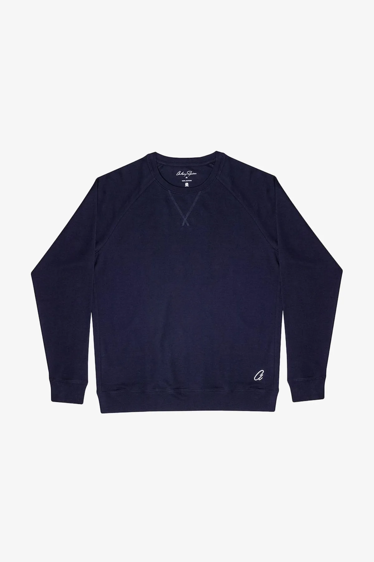 Hugh - Navy Long Sleeve Sleep Top sold by Anthony Squires