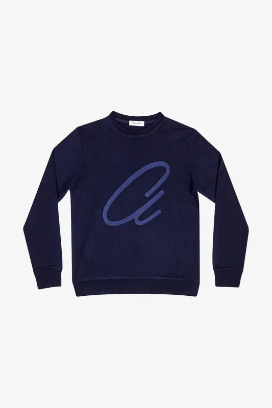 Elmer - Navy Sweatshirt sold by Anthony Squires