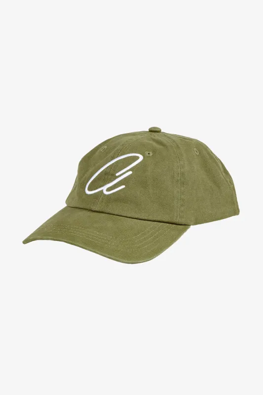 Tulum - Olive Baseball Cap sold by Anthony Squires