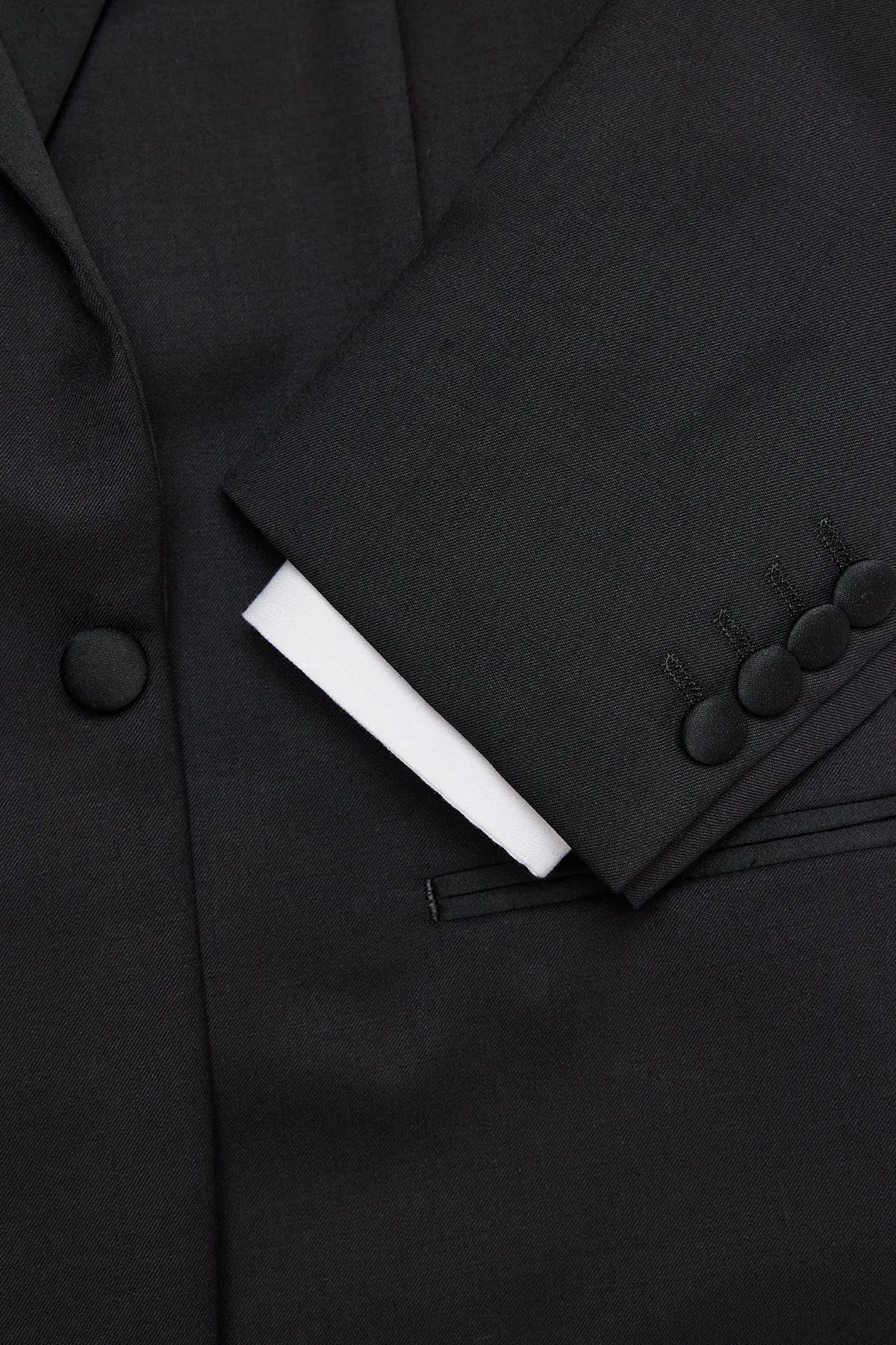 Harry - Black Dinner Suit sold by Anthony Squires product image thumbnail 3
