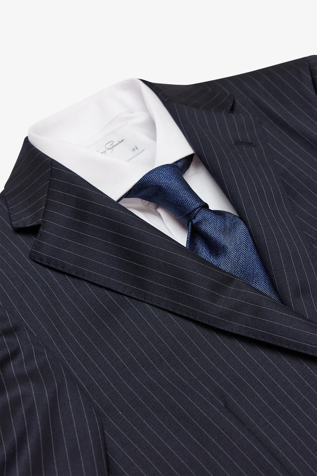 Ives - Navy stripe Suit sold by Anthony Squires product image thumbnail 2