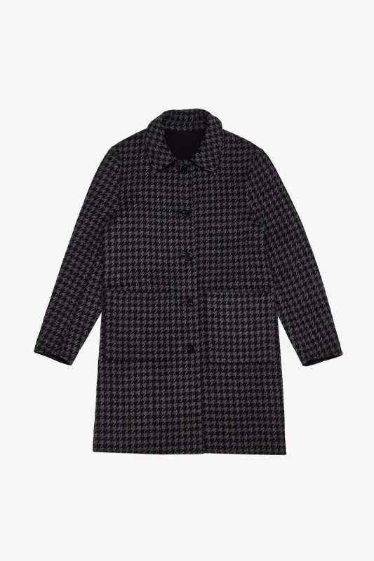 Dixon - Navy Overcoat sold by Anthony Squires