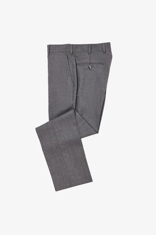 Adler - Mid Grey Trouser sold by Anthony Squires