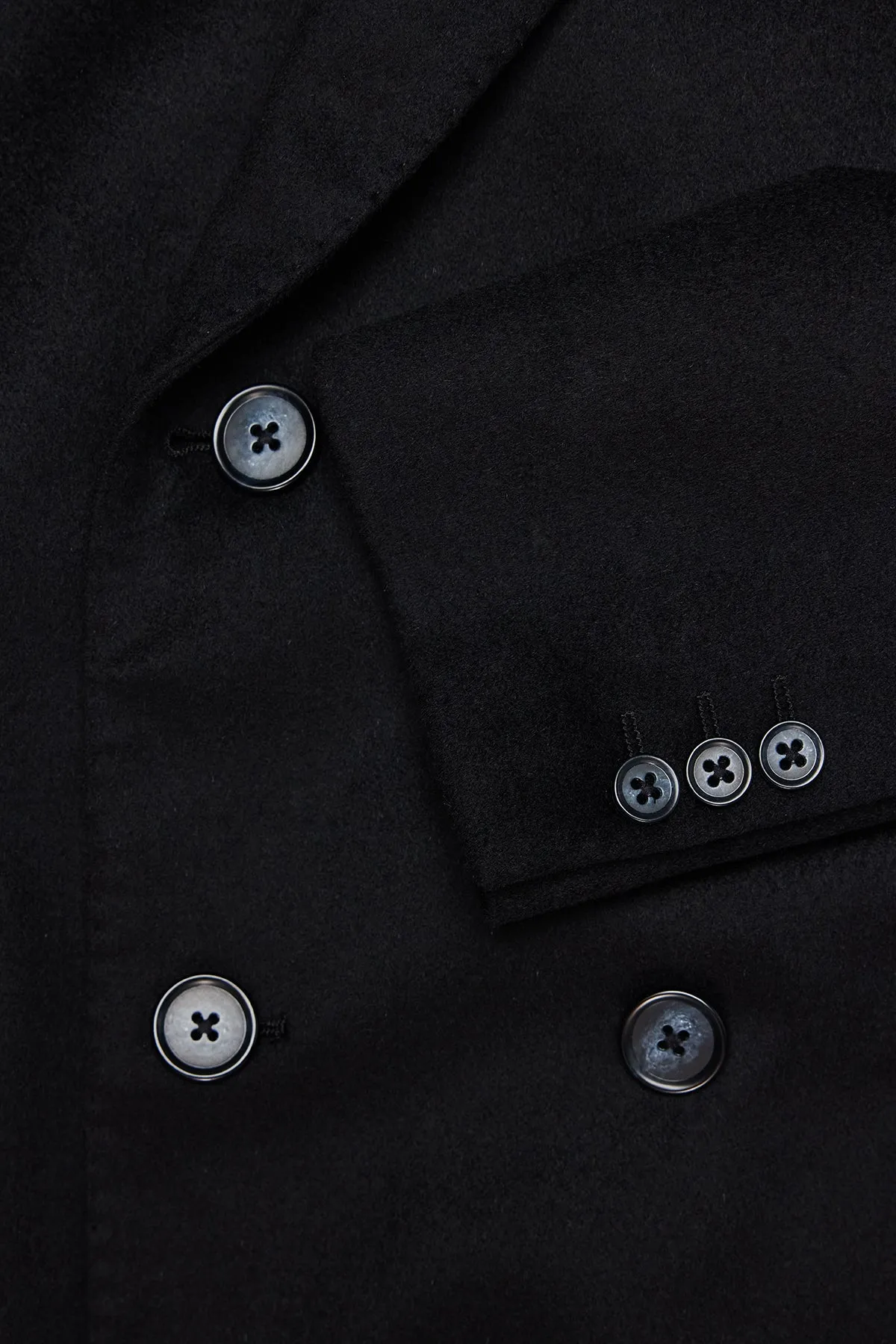 Elroy - Navy Double Breasted Overcoat sold by Anthony Squires product image thumbnail 4