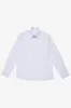 Frederic white stripe poplin shirt sold by Anthony Squires