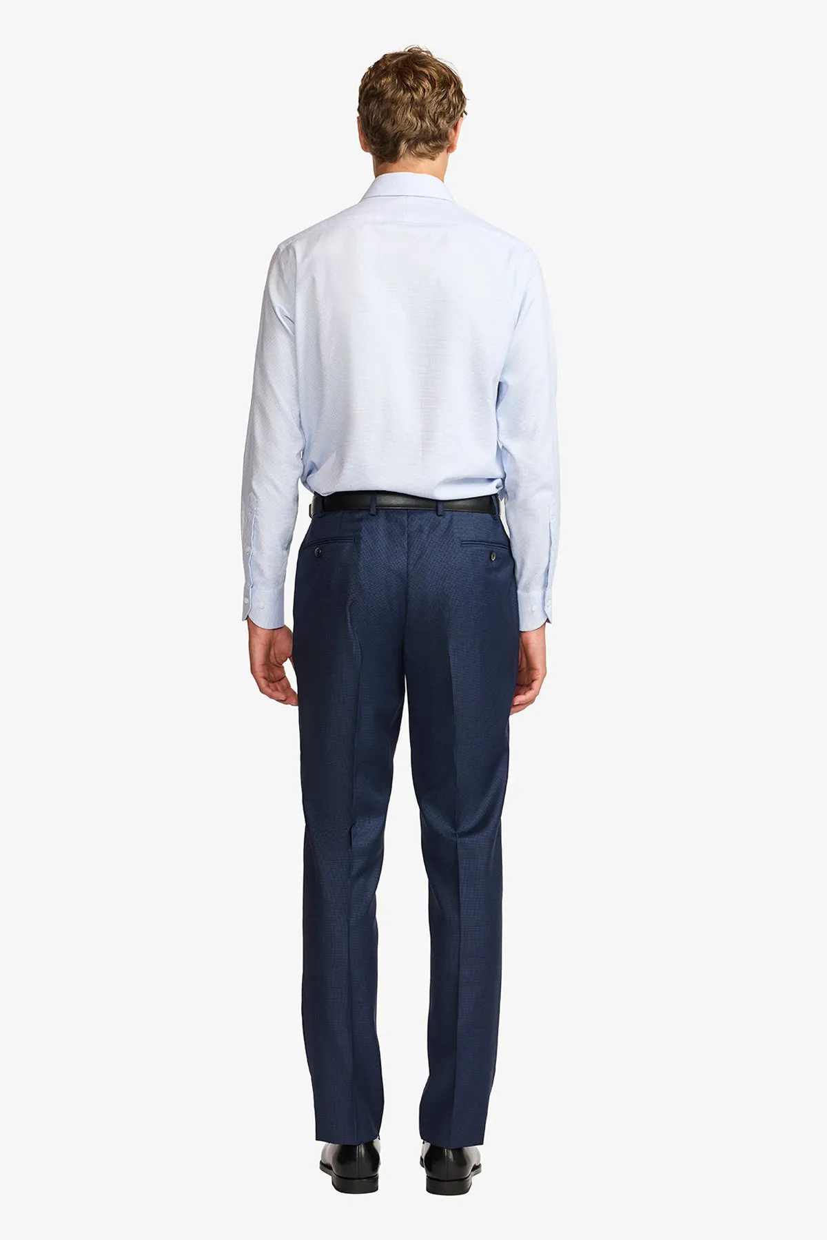 Onder formal shirt - blue microdesign sold by Anthony Squires product image thumbnail 5