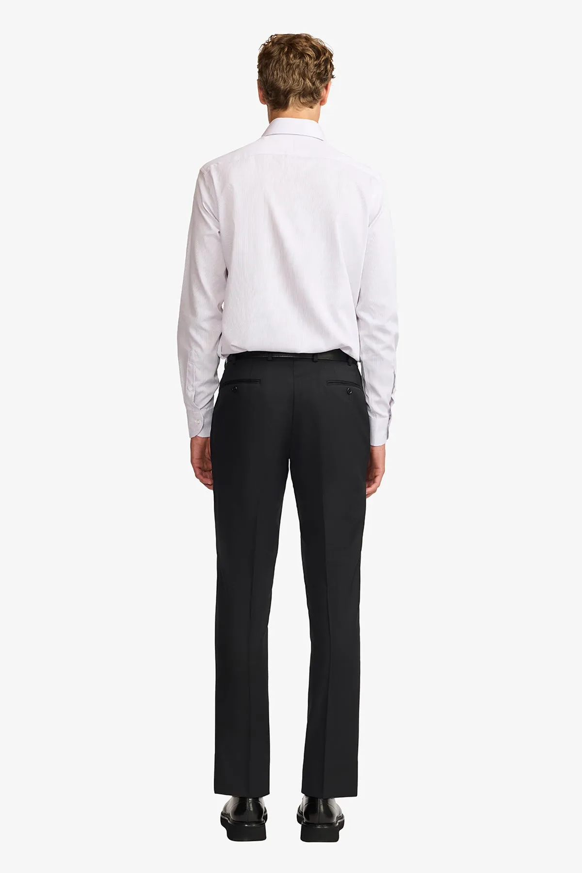 Alton formal shirt - pink microdesign sold by Anthony Squires product image thumbnail 5