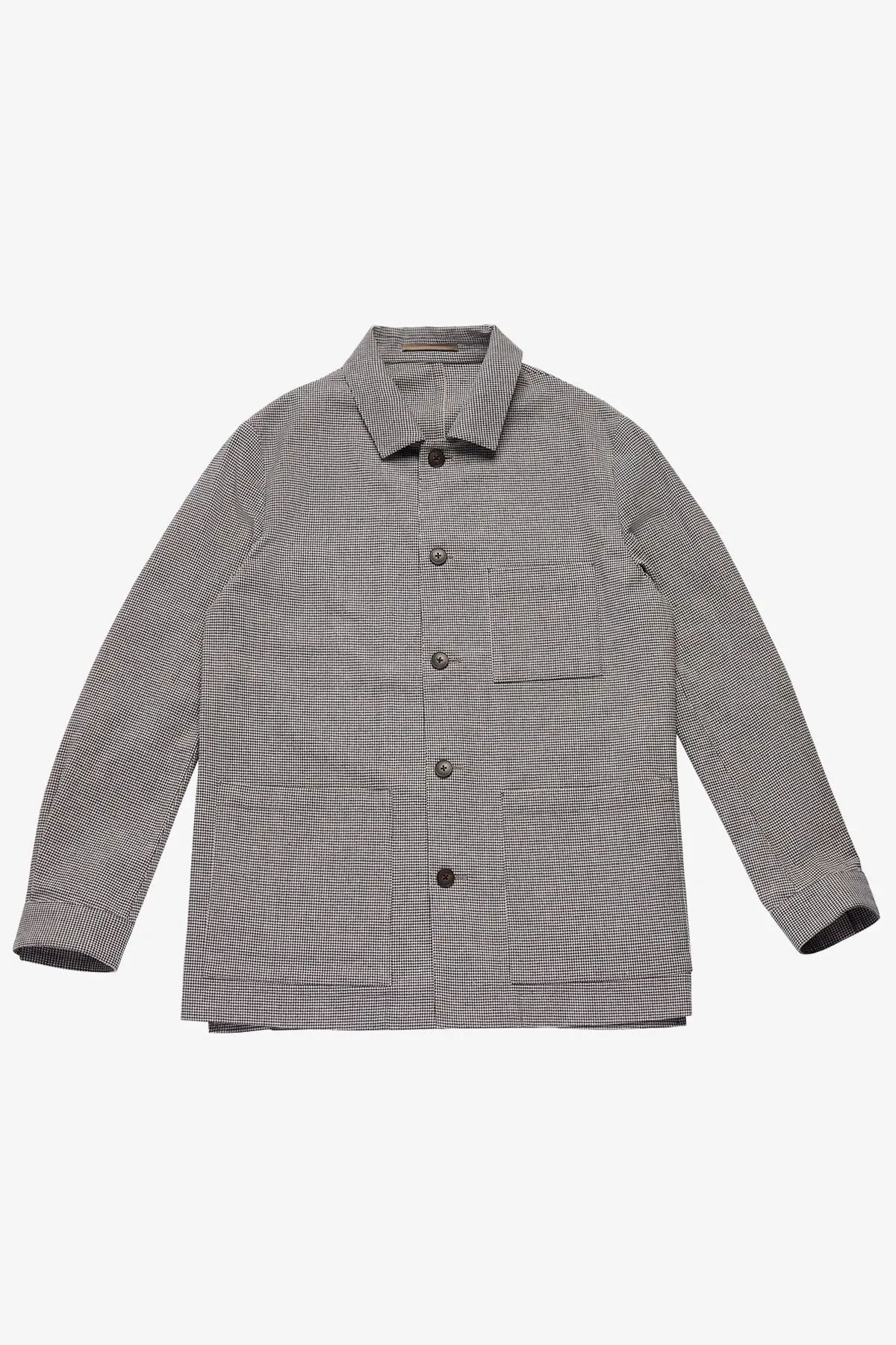 Arienzo - linen shirt jacket sold by Anthony Squires
