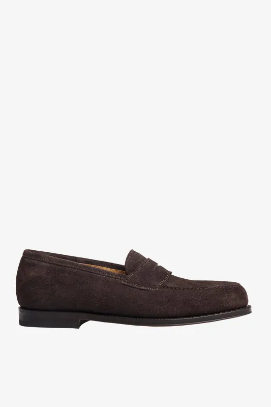 Loafer shoe - brown suede sold by Anthony Squires