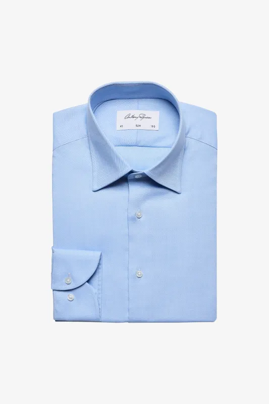 Onder Formal Shirt - Bllue Twil sold by Anthony Squires