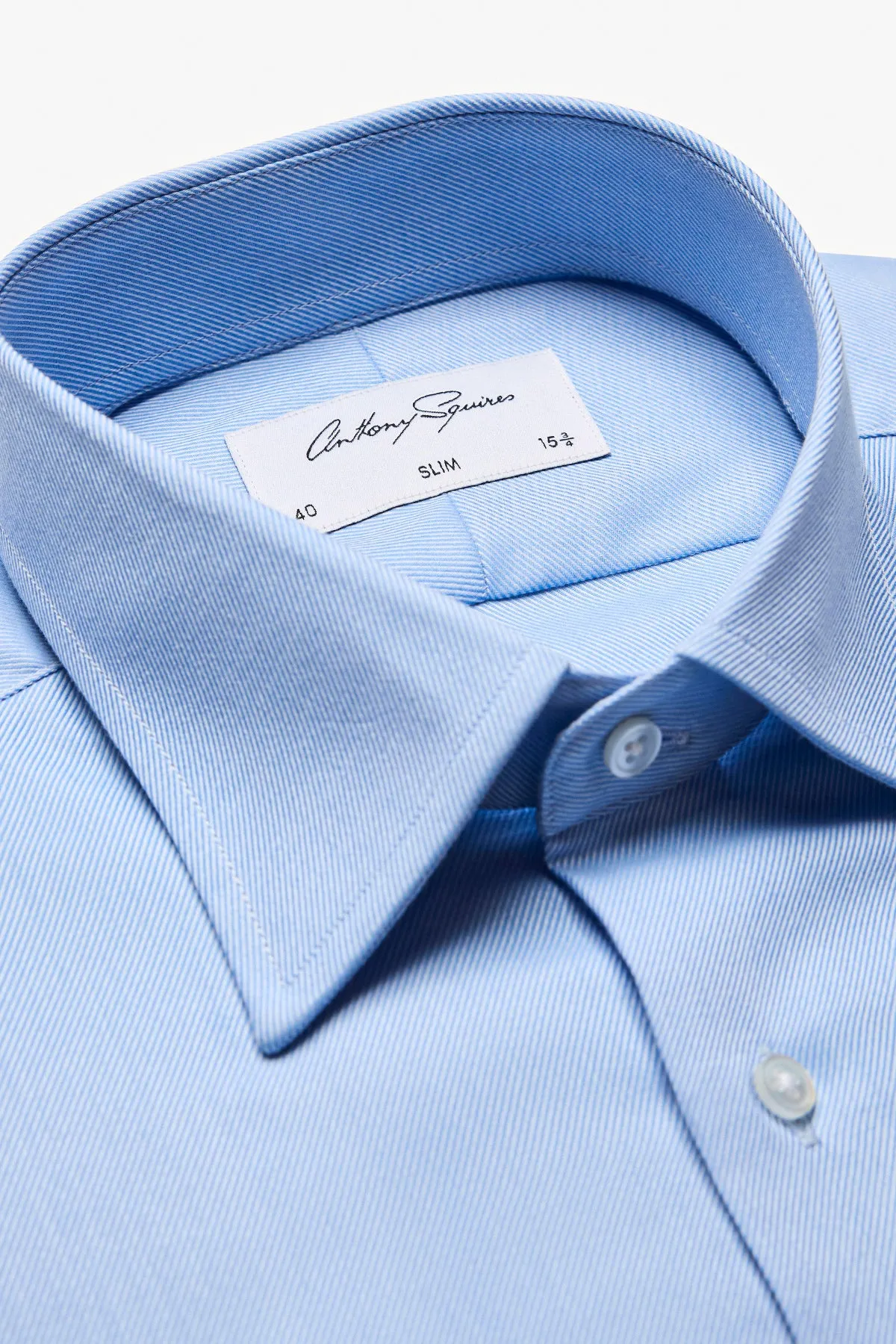 Onder Formal Shirt - Bllue Twil sold by Anthony Squires product image thumbnail 3