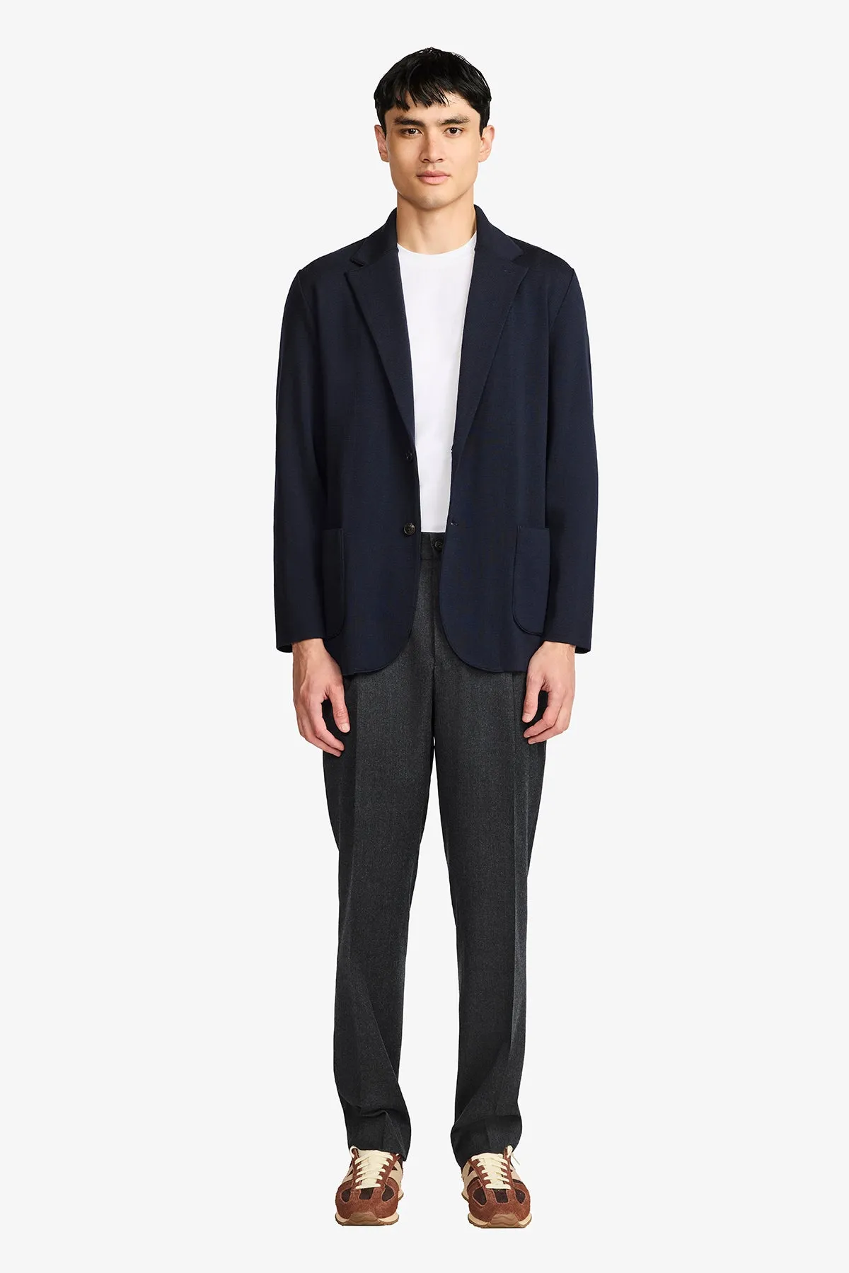 Flo Blazer - Wool In Extra Fine Merino Wool sold by Anthony Squires product image thumbnail 2