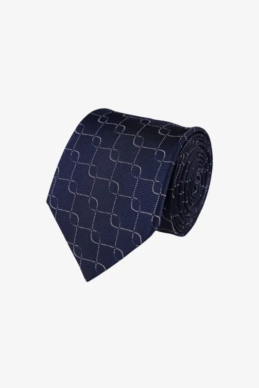 Tie - Silk Swirly Pattern made by Anthony Squires