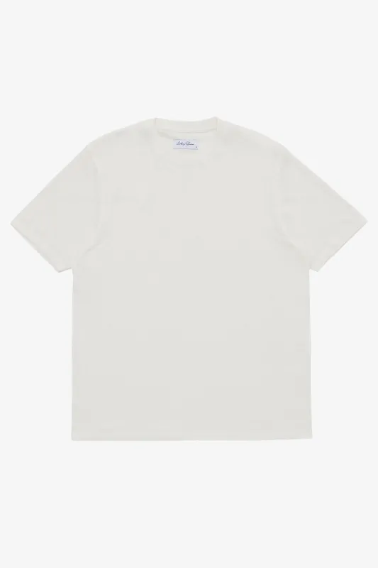 Linen T-shirt - Off White made by Anthony Squires
