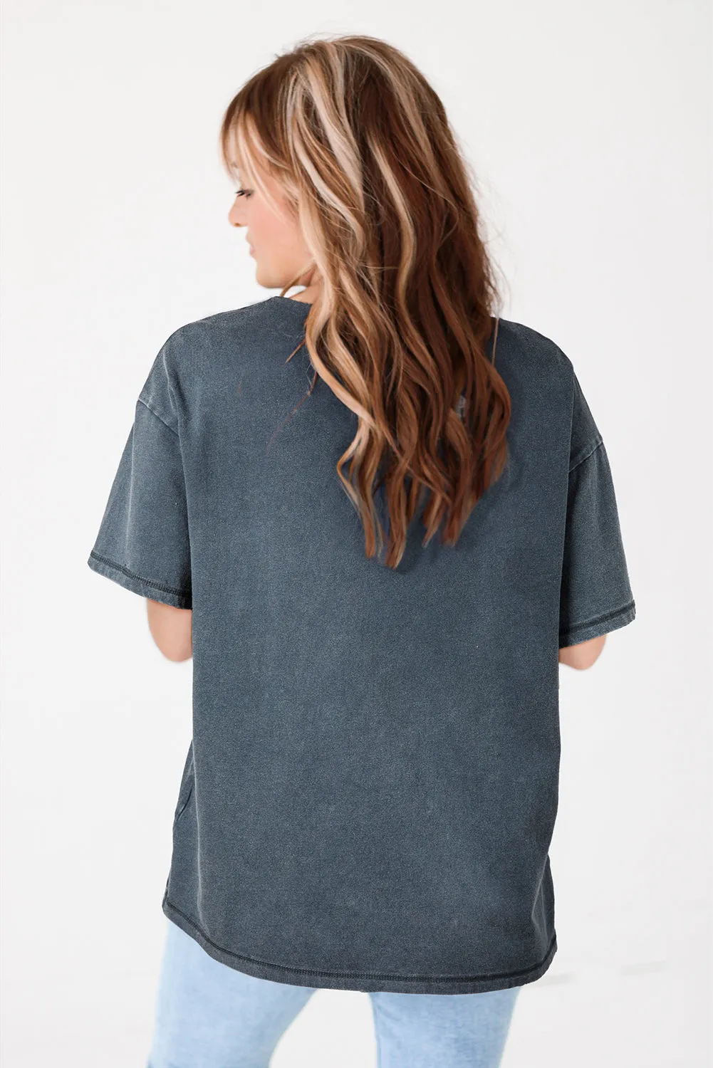 High-Rise Western Cowboy Boots Graphic Tee sold by Beagle Boutique product image thumbnail 2