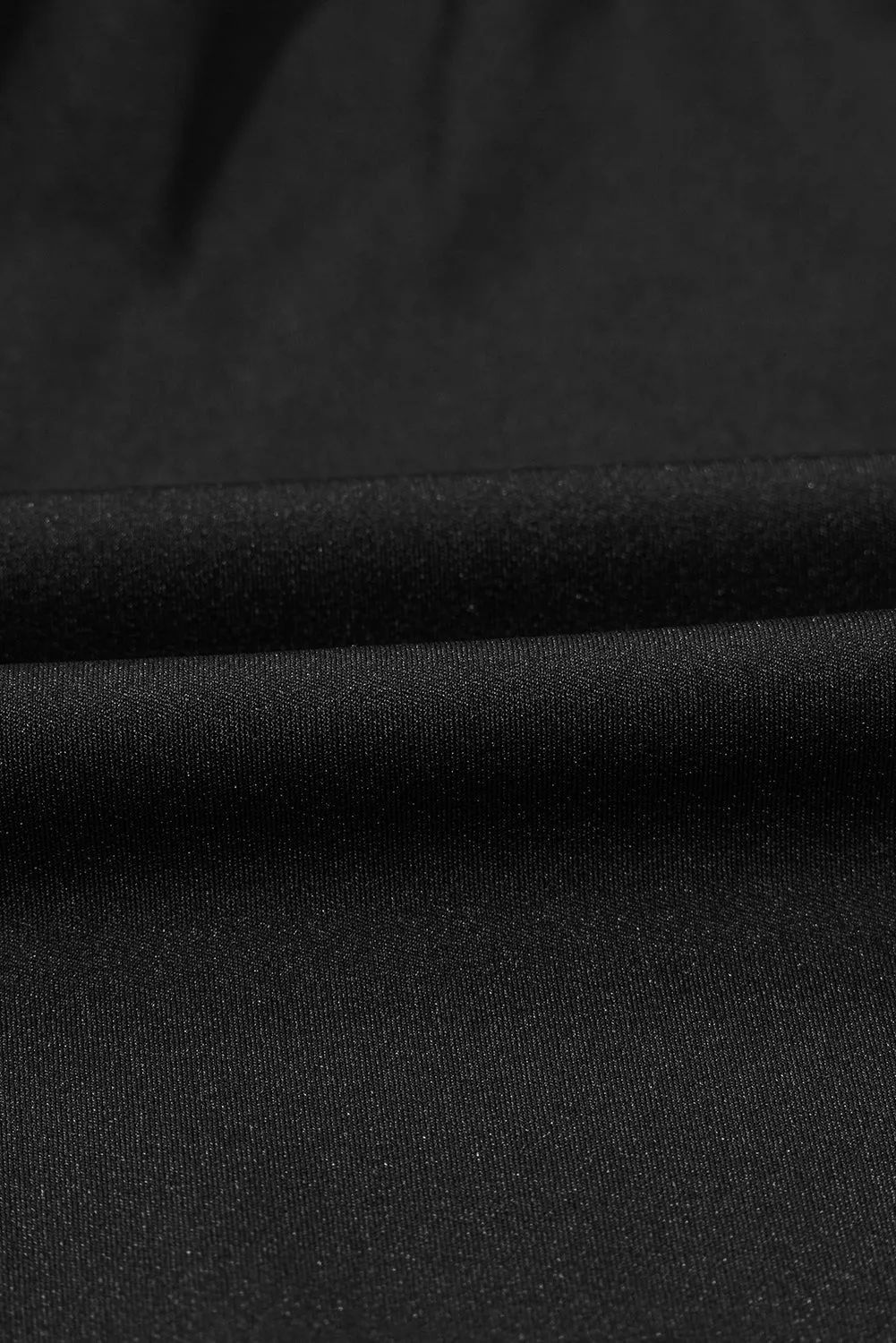 Black Solid Colour High Waist Wide Leg Swim Bottom sold by Beagle Boutique product image thumbnail 4