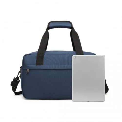 E1960S - Kono Lightweight Multi Purpose Unisex Sports Travel Duffel Bag - Navy sold by Beagle Boutique product image thumbnail 5